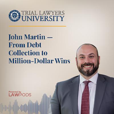John Martin — From Debt Collection to Million-Dollar Wins
