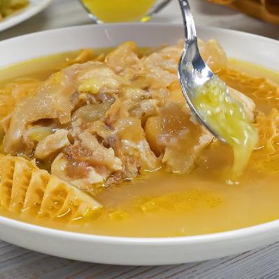 Настоящий ХАШ. Вкусный и полезный суп, который подают не только с утра. Полезный рецепт
