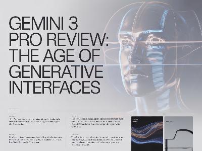 Review: Gemini 3 Pro: The Age of Generative Interfaces