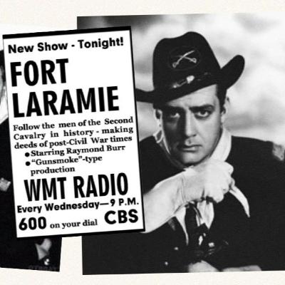 Gunsmoke Podcast 1956-03-04 #204 The Hunter and Raymond Burr Podcast - Fort Laramie 1956-03-04 ep07 Shavetail by Les Crutchfield
