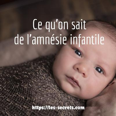 Mémoire et amnésie infantile Mémoire et amnésie infantile
