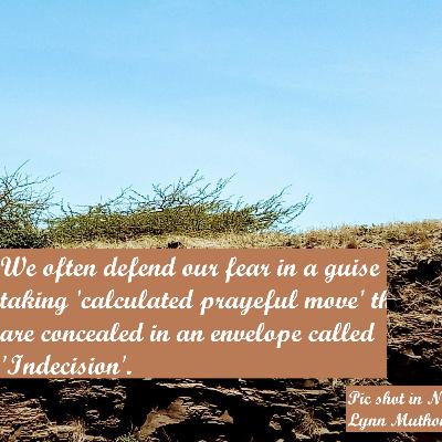 To move or to stagnate?