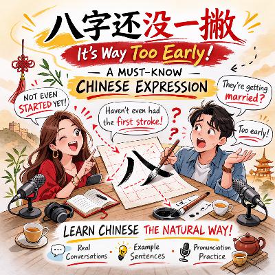 “It’s Way Too Early!”: The Chinese Idiom 八字还没一撇 (Intermediate) “It’s Way Too Early!”: The Chinese Idiom 八字还没一撇 (Intermediate)