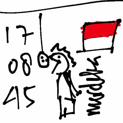 Pencetus Lomba 17 Agustusan, Merdeka!