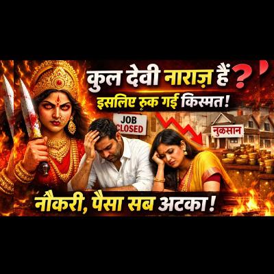 कुल देवी के बिना जीवन अधूरा! इसलिए आ रही है गरीबी, रुकावट और नुकसान कुल देवी के बिना जीवन अधूरा! इसलिए आ रही है गरीबी, रुकावट और नुकसान