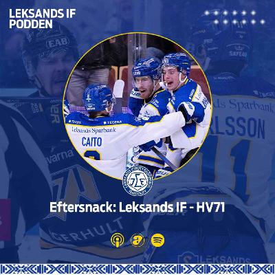 Eftersnack: Leksands IF - HV71