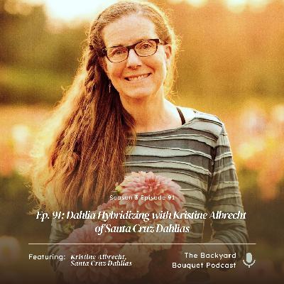 Episode 91: Dahlia Hybridizing with Kristine Albrecht of Santa Cruz Dahlias