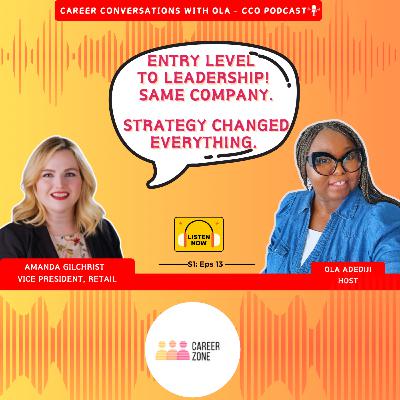 How to Grow Your Career Without Switching Jobs: Proven Strategies with Amanda Gilchrist | CCO Podcast Ep. 13