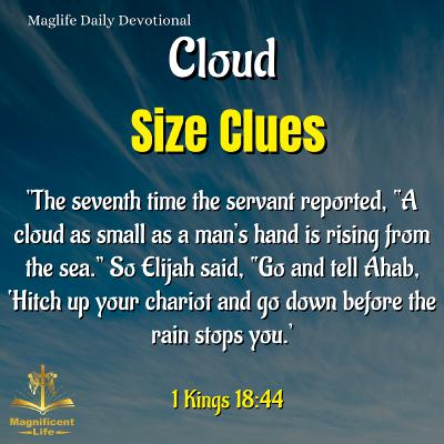 Cloud-Size Clues!