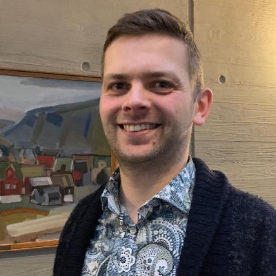 Kaffidussur við Ásbjørn Berthelsen