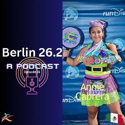 Berlin 26.2 - Annie Cabrera - I do not know you but still you are cheering for me - Go Annie Go! Berlin 26.2 - Annie Cabrera - I do not know you but still you are cheering for me - Go Annie Go!