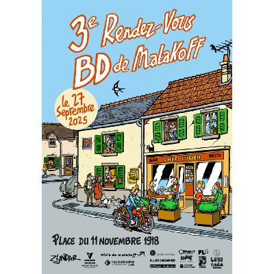 Le rendez-vous BD de Malakoff 2025. Episode 1 : Jean-Christophe Ogier. Dans ma bulle #694
