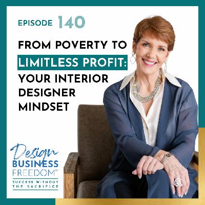 140: From Poverty to Limitless Profit: Your Interior Designer Mindset