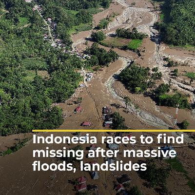 Indonesia races to find missing after massive floods, landslides | #ajshorts