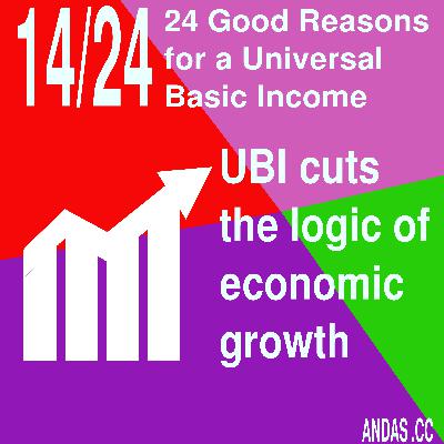 14 UBI cuts the logic of unlimited economic growth 14 UBI cuts the logic of unlimited economic growth