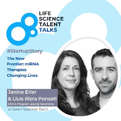 E60 #StartupStory "The New Frontier: miRNA Therapies Changing Lives" with Janine Erler & Lluís Riera Ponsati