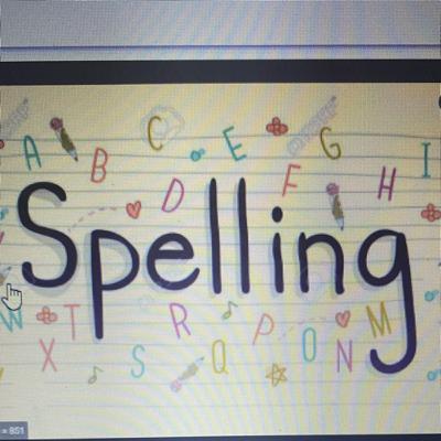 Spellings dictation test ough Spellings dictation test ough