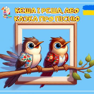 🎧АУДІОКАЗКА - Кеша і Реша, або казка про пісню | Аудіоказки українською