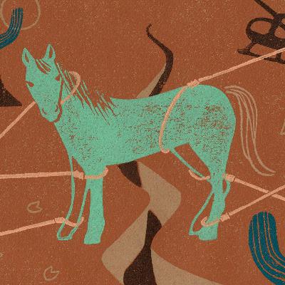 Wild horses in a not-so-wild West