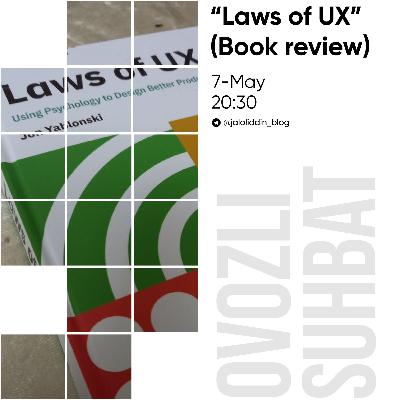 #4. Laws of UX - Kitob tahlili | J. Esonboyev