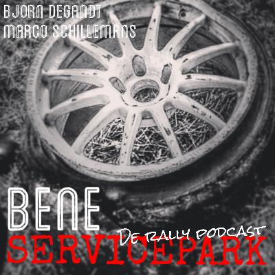 S03E30 | BENE Servicepark De Rally Podcast, oa WRC Estonia en Finland - ONRK GTC Rally - BRC Aarova en Omloop van Vlaanderen