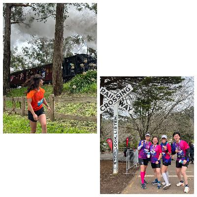 第三十一期-Puffing Billy追蒸汽小火车越野赛-形象大使紫笑和Diana公主的首场越野跑