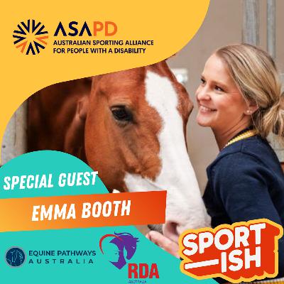 Emma Booth is riding with purpose, with joy, and with Brisbane 2032 in mind Emma Booth is riding with purpose, with joy, and with Brisbane 2032 in mind