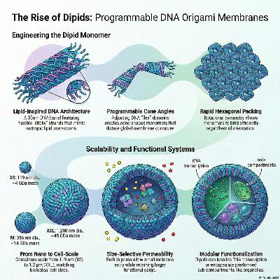 🧬 Dipids: The DNA Origami Breakthrough That Builds Cell-Sized Robots