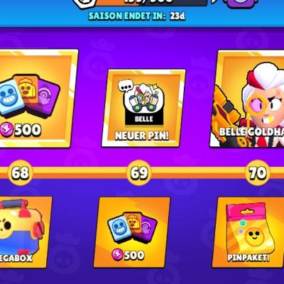 6 SACHEN im Brawl Pass + Goldhand Belle