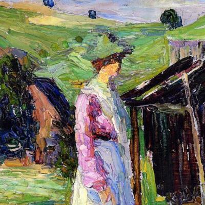 История любви в картинах. Василий Кандинский и Габриэль Мюнтер