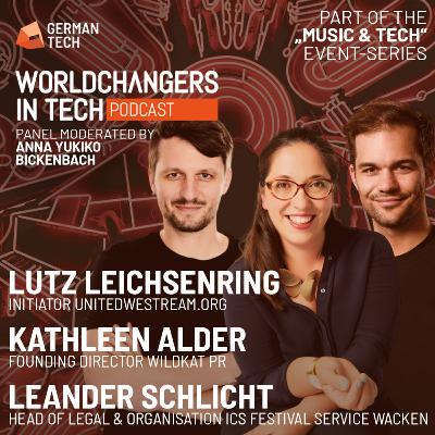 Leander Schlicht (WACKEN), Kathleen Alder (WILDKATPR), Lutz Leichsenring (UNITEDWESTREAM): Festivals and Clubs during COVID-19 Leander Schlicht (WACKEN), Kathleen Alder (WILDKATPR), Lutz Leichsenring (UNITEDWESTREAM): Festivals and Clubs during COVID-19