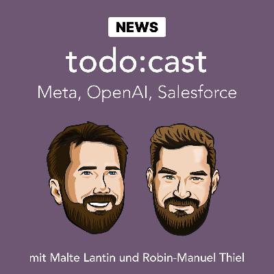 #120 News: Salesforce AI erledigt 30% der Arbeit, Meta rekrutiert OpenAI Forscher, Google Gemini CLI, ElevenLabs 11.ai Voice Assistant