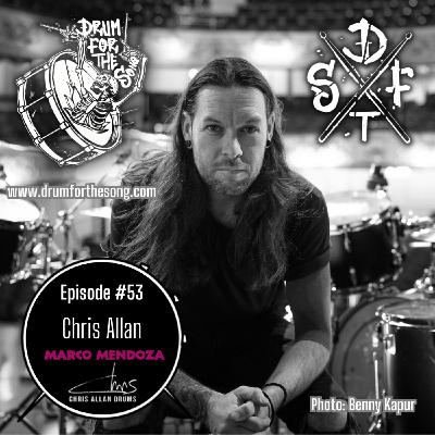 Chris Allan (Marco Mendoza, Dan Byrne, The Story Of Guitar Heroes, Session Drummer) #54 Chris Allan (Marco Mendoza, Dan Byrne, The Story Of Guitar Heroes, Session Drummer) #54