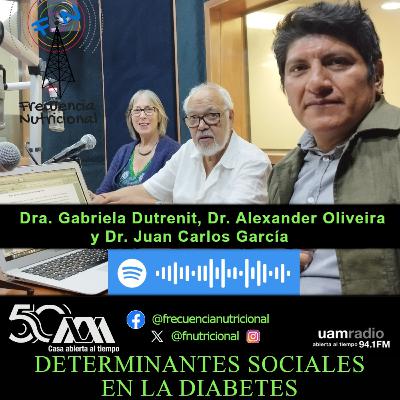 TEMA: Determinantes sociales en la diabetes (Primera parte) INVITADOS: Dra. Gabriela Dutrenit, Dr. Alexander Oliveira y Dr. Juan Carlos García PORGRAMA:481