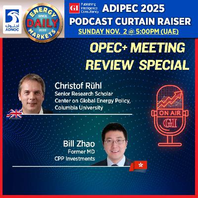 PODCAST: Daily Energy Markets - Nov 2nd PODCAST: Daily Energy Markets - Nov 2nd