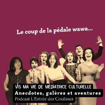 Le coup de la pédale wawa - Vis ma vie de médiatrice culturelle