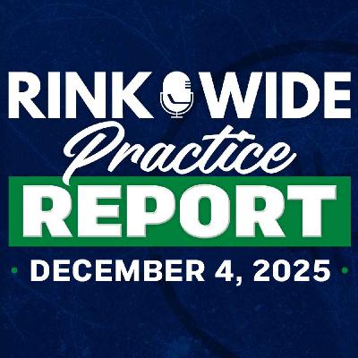 Rink Wide Practice Report w/ Jeff Paterson: Foote, Hughes and Karlsson speak | December 4, 2025