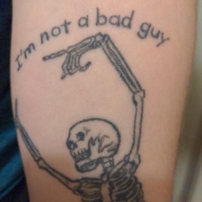 It doesn't wash off, I'm talking about ink It doesn't wash off, I'm talking about ink