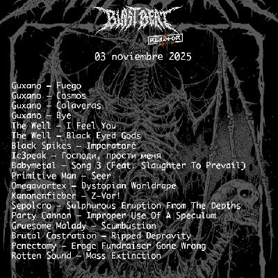 324 Blast Beat 105 - 03 noviembre 2025