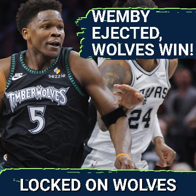 Minnesota Timberwolves EVEN SERIES as Victor Wembanyama EJECTED, Anthony Edwards SHINES LATE Minnesota Timberwolves EVEN SERIES as Victor Wembanyama EJECTED, Anthony Edwards SHINES LATE