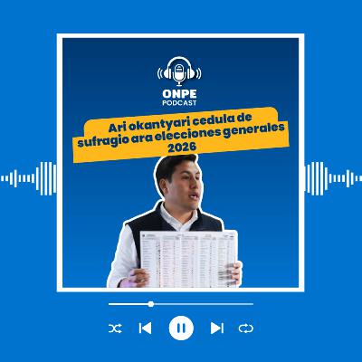 Ari okantyari cedula de sufragio ara elecciones generales 2026