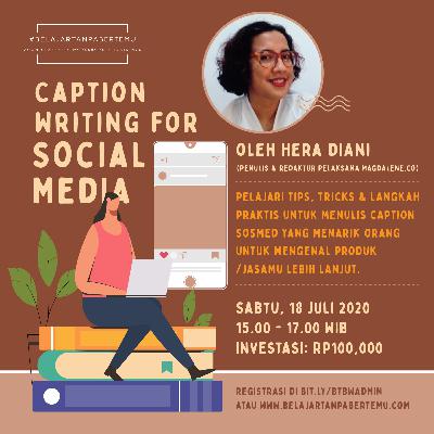 Caption Writing for Social Media Caption Writing for Social Media