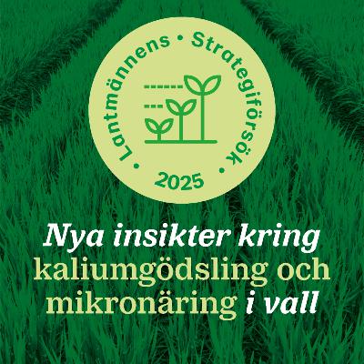 104: Nya insikter kring kaliumgödsling och mikronäring i vall
