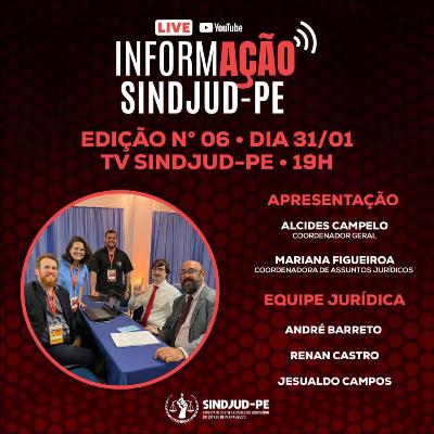 InformAÇÃO SINDJUD-PE Ed. 6 (31/01/23) InformAÇÃO SINDJUD-PE Ed. 6 (31/01/23)