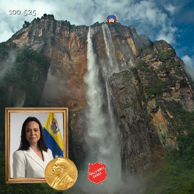 #100 525 Om María Corina Machado, Venezuela och årets Nobelfis...PRIS!