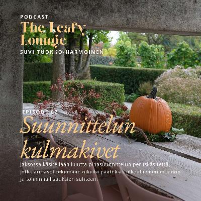 Suunnittelun kulmakivet Suunnittelun kulmakivet