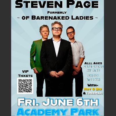 Ep 154 - Steven Page LIVE in Lewiston June 6