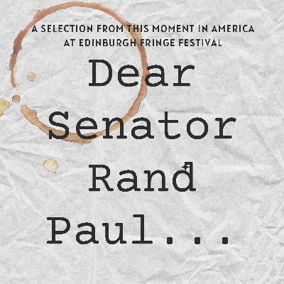 Dear Senator Rand Paul... an open letter from a constituent from This Moment in America