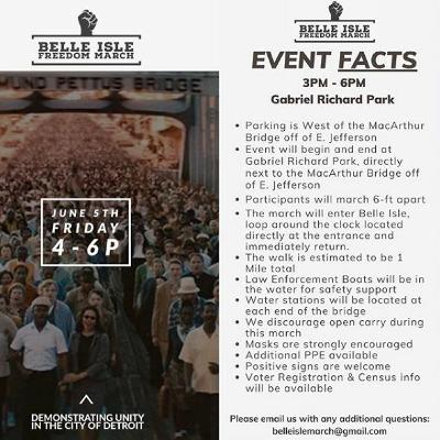 Joique Bell Talks About The Belle Isle Freedom March