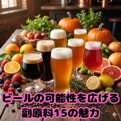 ビールの可能性を広げる副原料15の魅力 ビールの可能性を広げる副原料15の魅力
